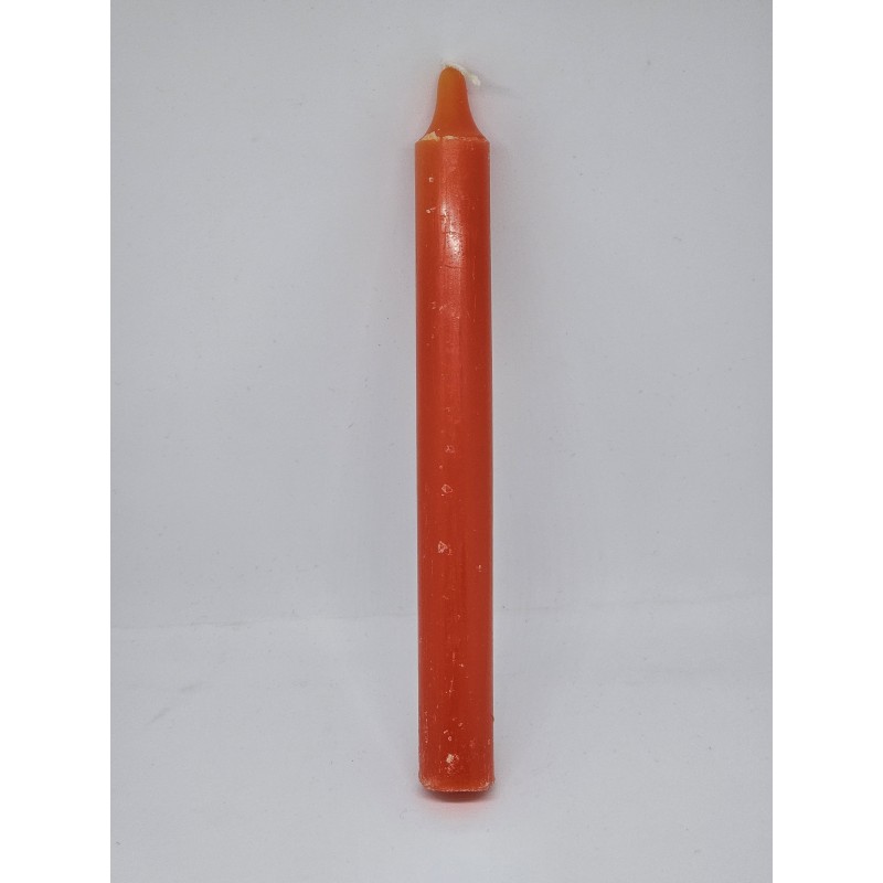 Bougie rituelle orange – Vitalité, créativité et dynamisme