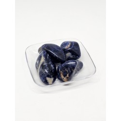 Pierres roulées Sodalite – Clarté mentale, intuition et chakra de la gorge