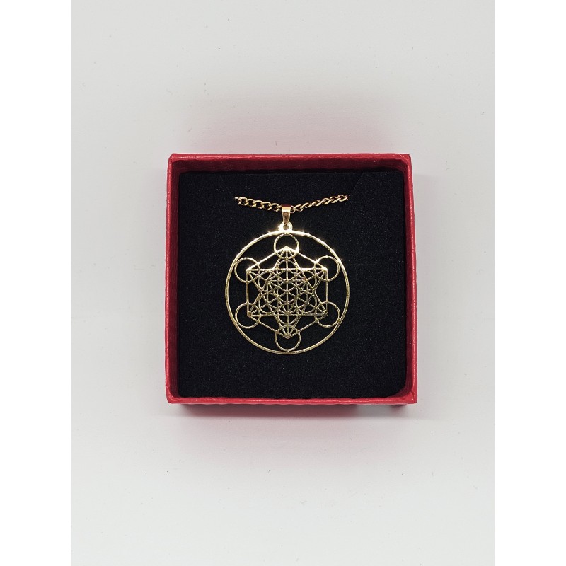 Pendentif Métatron en acier inoxydable – Protection absolue contre les énergies négatives