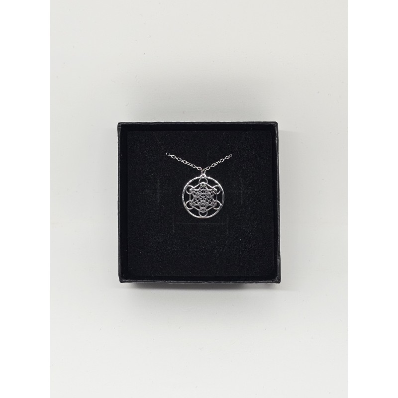 Pendentif Métatron en acier inoxydable – Protection absolue contre les énergies négatives