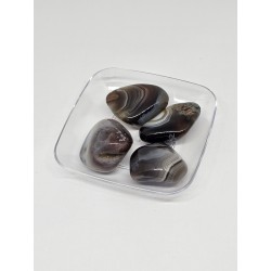 Pierre roulée Agate  Botswana – Paix et bien-être