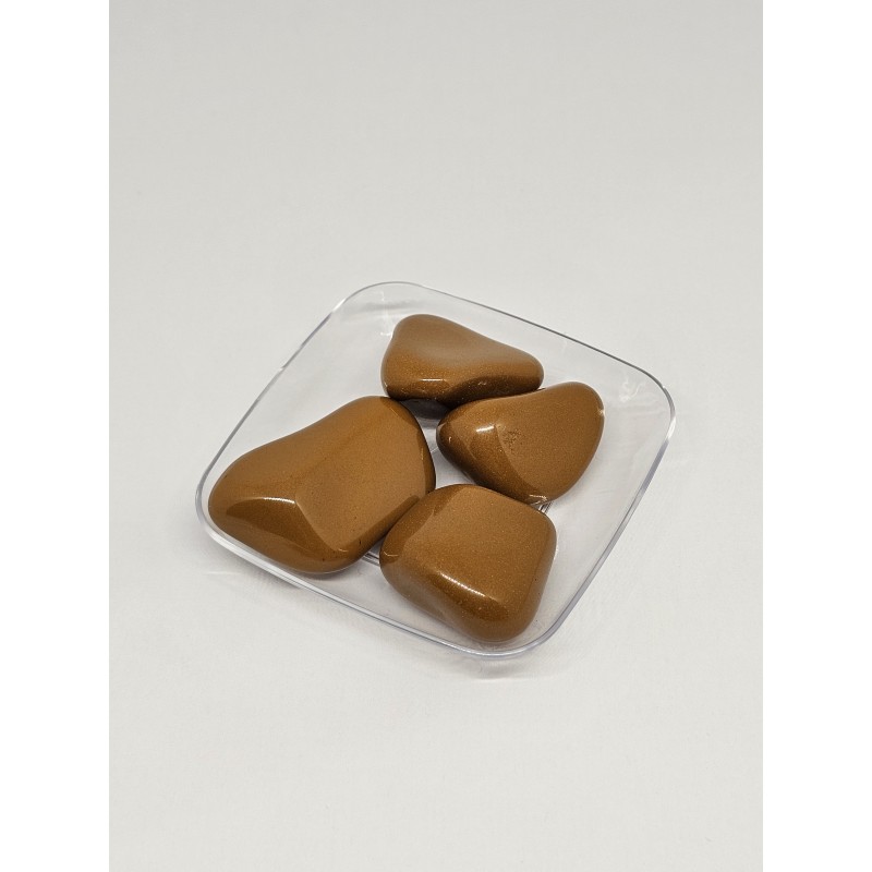 Pierre roulée Jaspe jaune – Vitalité, force et équilibre