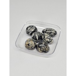 Pierre roulée Pinolite – Apaisement, stabilité et énergie