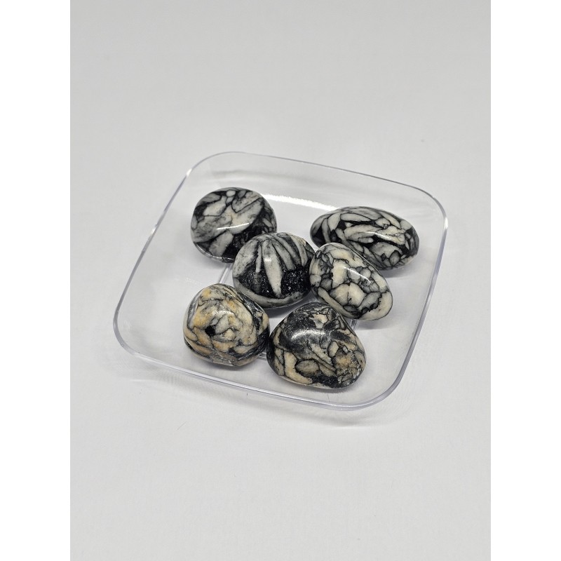 Pierre roulée Pinolite – Apaisement, stabilité et énergie