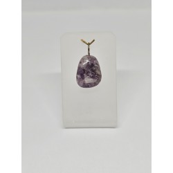 Pendentif Charoïte – Apaisement, intuition et harmonie