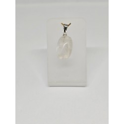 Pendentif Cristal de roche – Clarté, énergie et amplification