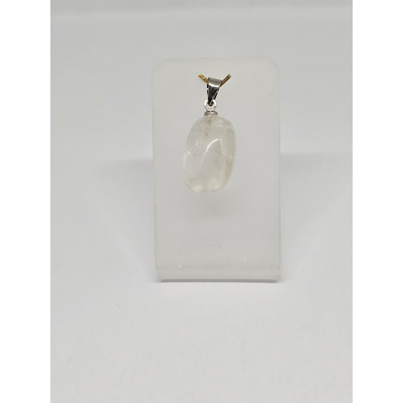 Pendentif Cristal de roche – Clarté, énergie et amplification