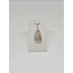 Pendentif Cristal fumé – Ancrage, protection et sérénité