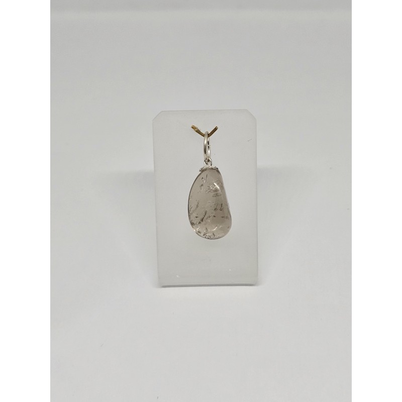 Pendentif Cristal fumé – Ancrage, protection et sérénité