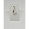 Pendentif Howlite blanche – Apaisement, sérénité et clarté