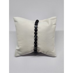 Bracelet Œil de faucon 6 mm – Intuition, protection et clarté