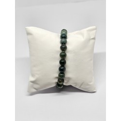 Bracelet Agate mousse 8 mm – Équilibre, apaisement et harmonie