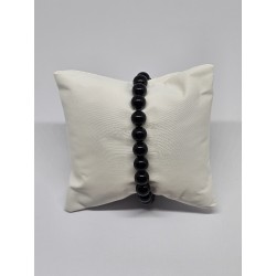 Bracelet Onyx 8 mm – Protection, ancrage et stabilité