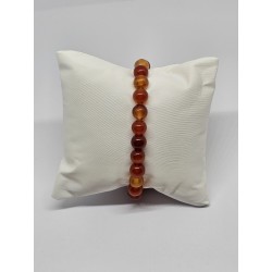 Bracelet Cornaline 8 mm – Vitalité, énergie et motivation