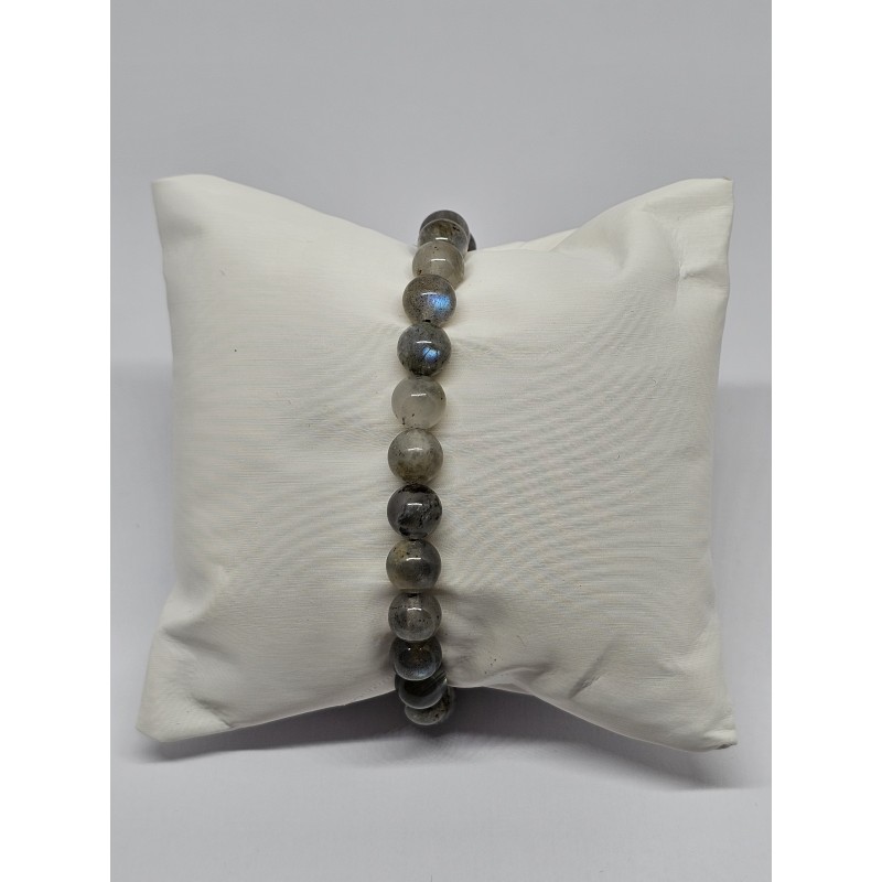 Bracelet Labradorite 8 mm – Protection, intuition et énergie