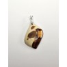 Pendentif Jaspe polychrome unique – Harmonie et créativité