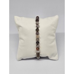 Bracelet Agate du Botswana 6 mm – Paix et équilibre émotionnel