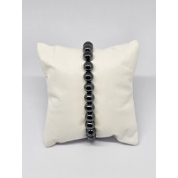 Bracelet Hématite 8 mm – Ancrage, force et protection
