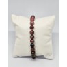 Bracelet Rhodonite 8 mm – Équilibre émotionnel et apaisement du cœur