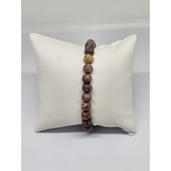 Bracelet Jaspe léopard – Protection, vitalité et équilibre