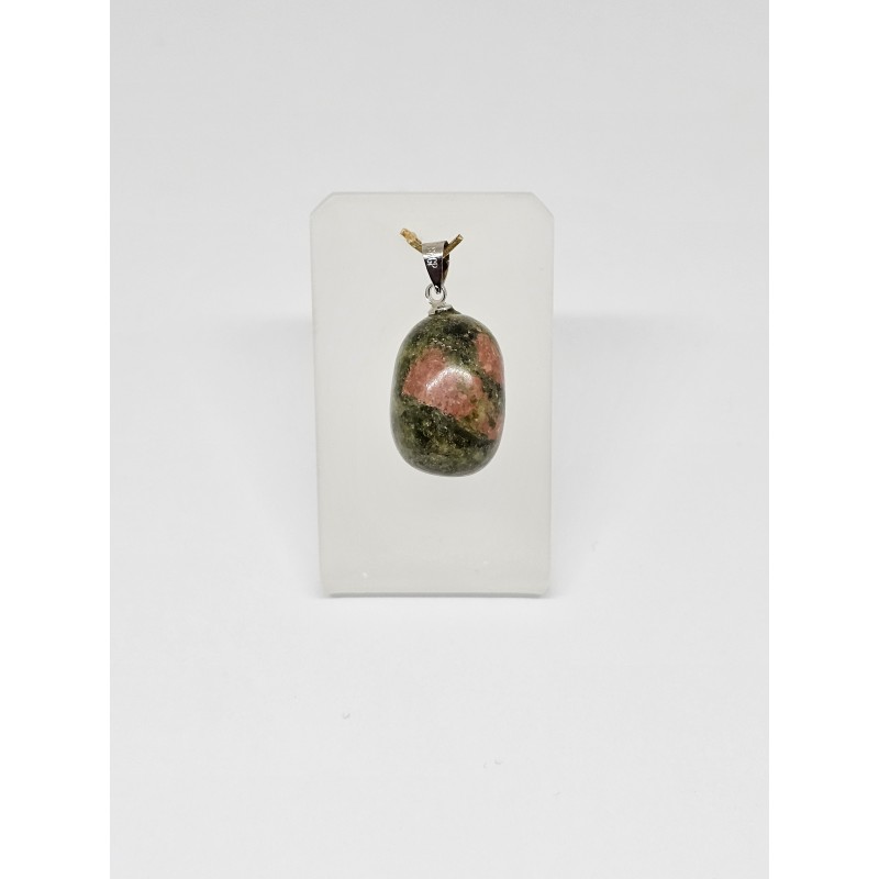 Pendentif Unakite – Équilibre émotionnel et harmonie