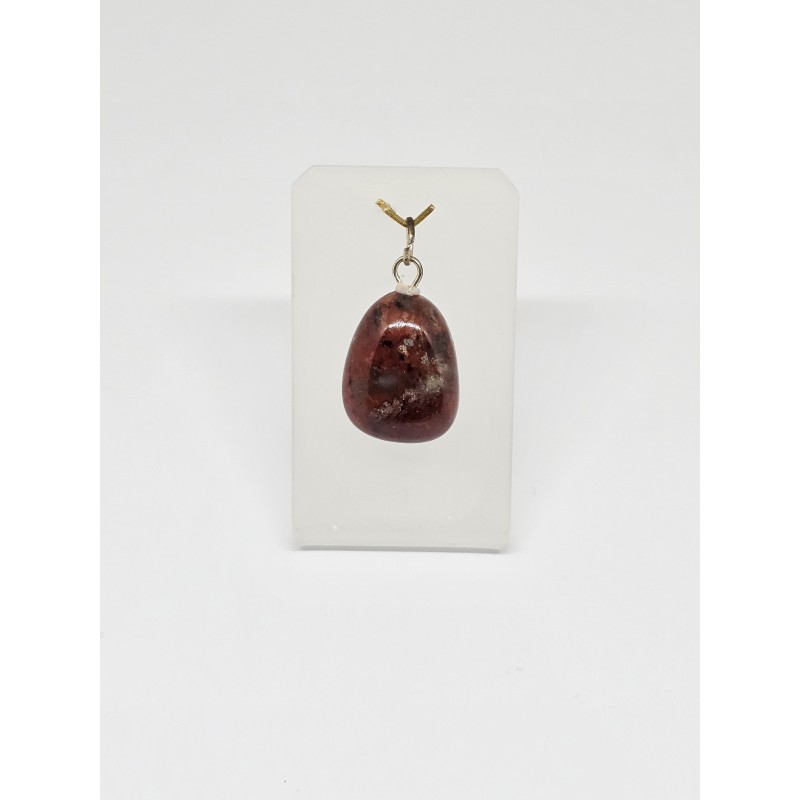Pendentif Jaspe Breschia – Vitalité, stabilité et ancrage