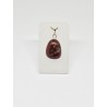 Pendentif Jaspe Breschia – Vitalité, stabilité et ancrage