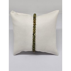 Bracelet Péridot 6 mm – Renouveau, énergie et purification