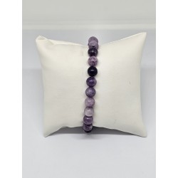 Bracelet Lépidolite 8 mm – Apaisement, sérénité et équilibre émotionnel