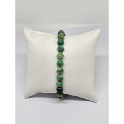 Bracelet Variscite 8 mm – Apaisement, sérénité et équilibre