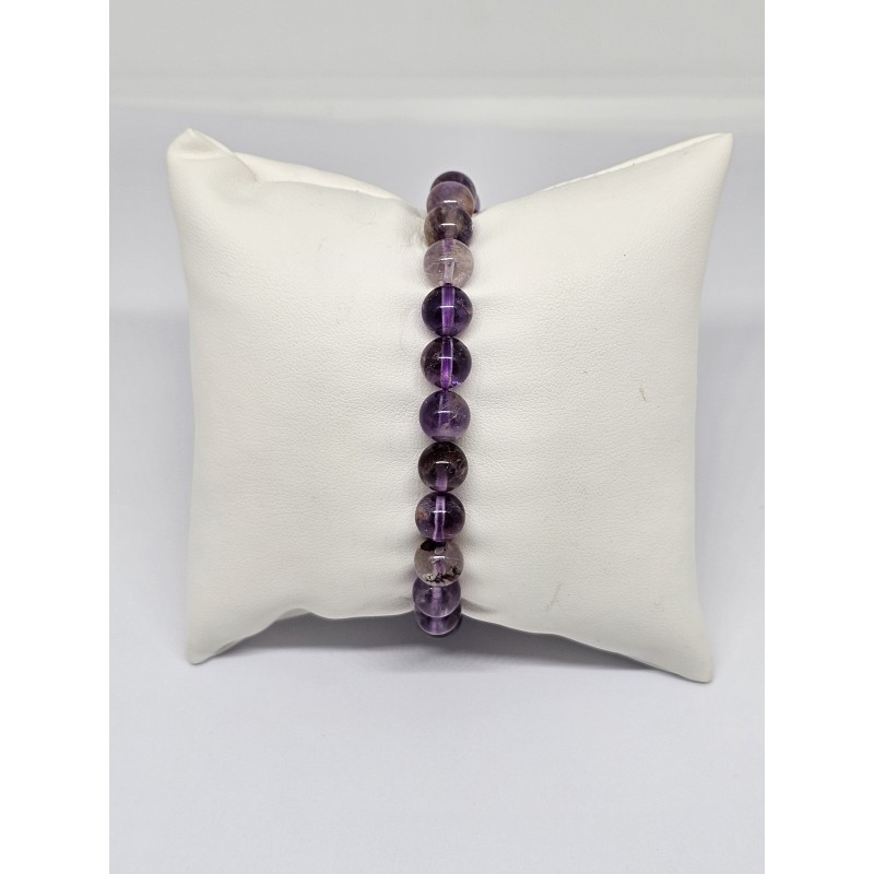 Bracelet Cacoxénite (Super Seven) 8 mm – Énergie et harmonie