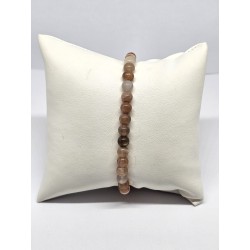 Bracelet Pierre de lune 6 mm – Intuition, douceur et harmonie