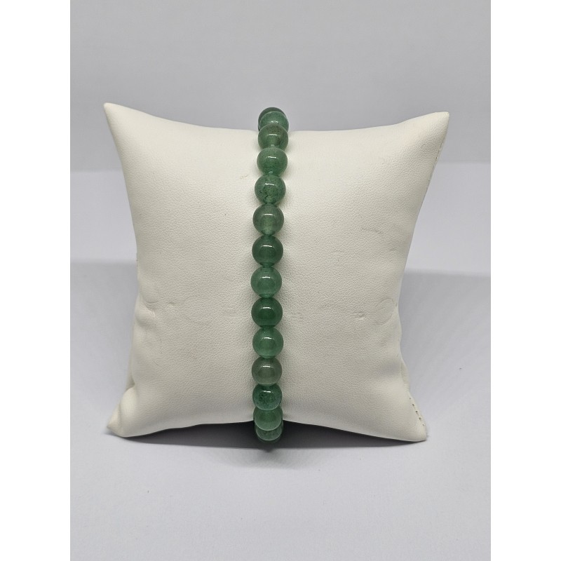 Bracelet Aventurine verte 8 mm – Chance, apaisement et harmonie