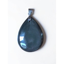 Pendentif Obsidienne Œil Céleste – Protection, vérité et ancrage