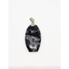 Pendentif Merlinite Gabbro – Intuition, transformation et protection