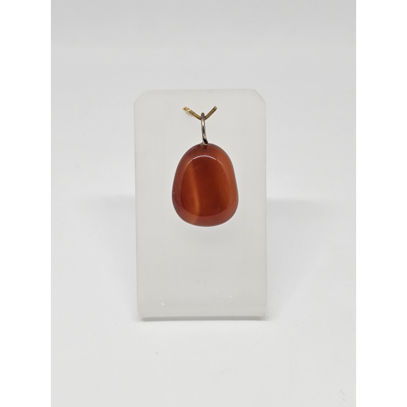 Pendentif Cornaline – Vitalité, créativité et chakra sacré