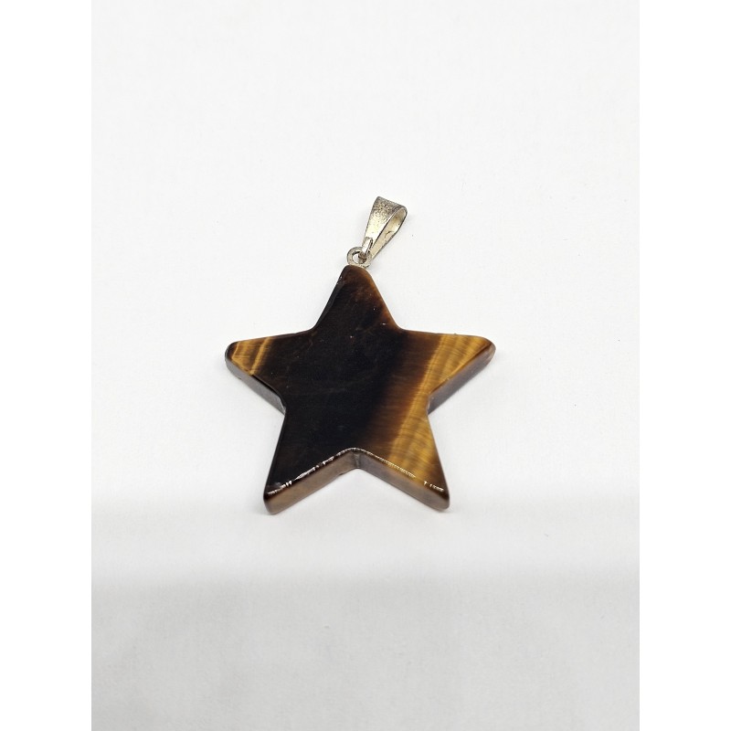 Pendentif Œil de Tigre – Protection, confiance et force
