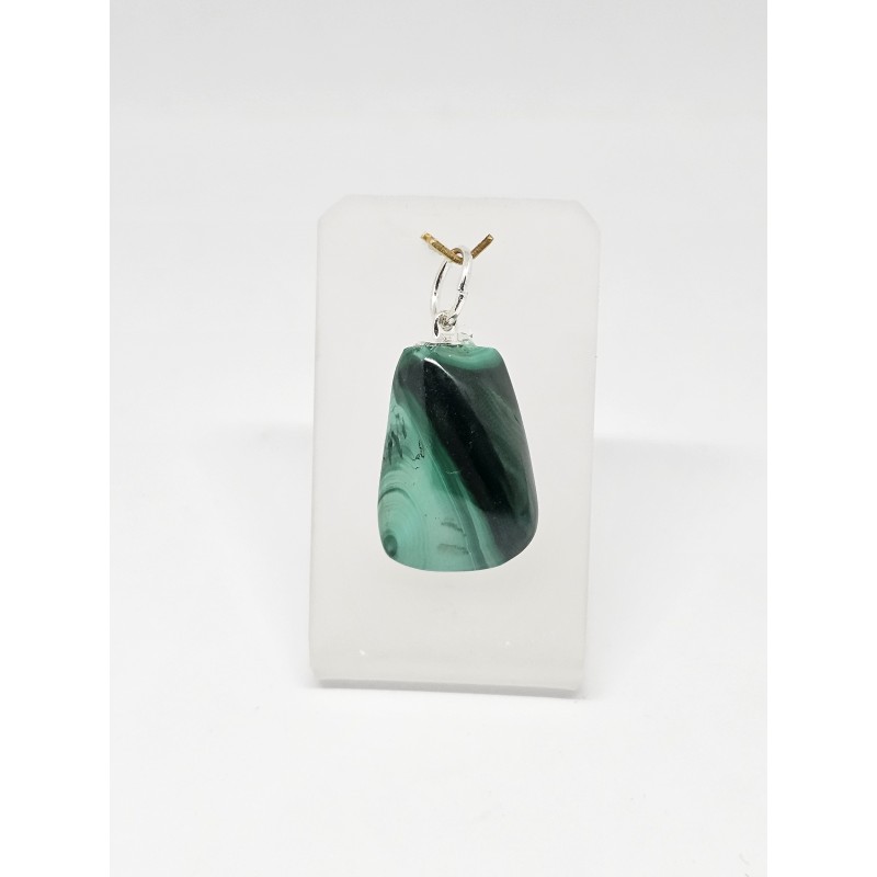 Pendentif Malachite – Protection, transformation et chakra du cœur