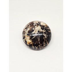 Galet Opale noire – Protection, intuition et transformation