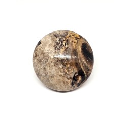 Galet Opale noire – Protection, intuition et transformation