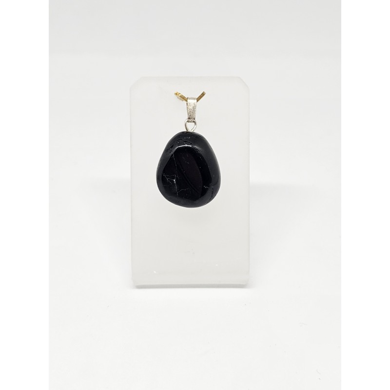 Pendentif Tourmaline noire – Protection, ancrage et purification