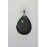 Pendentif Obsidienne Œil Céleste – Protection, vérité et ancrage