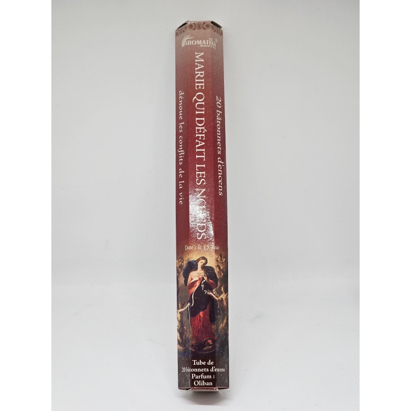 Encens bâton Marie qui défait les nœuds – Libération, apaisement et protection