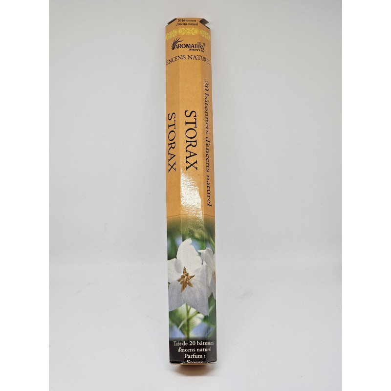 Encens bâton Storax – Purification, apaisement et élévation spirituelle