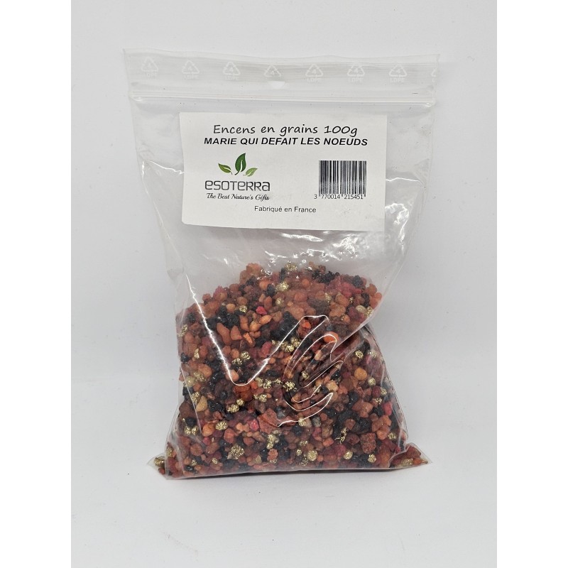 Résine Marie qui défait les nœuds – Libération, apaisement et protection