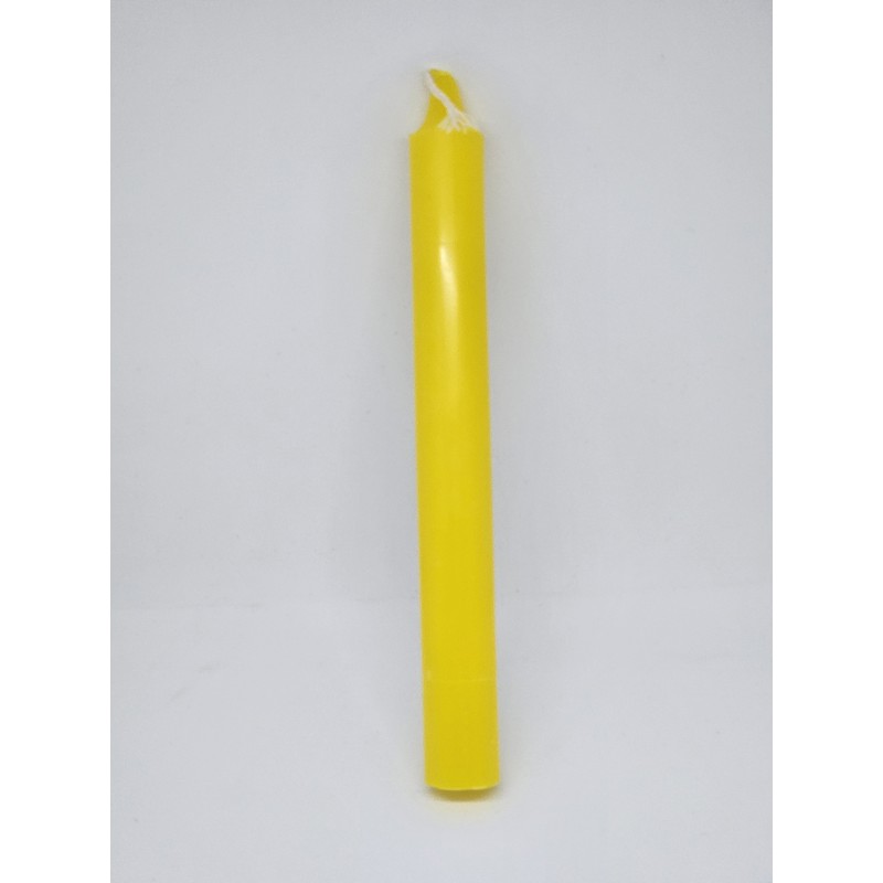 Bougie rituelle jaune – Réussite, confiance et clarté mentale